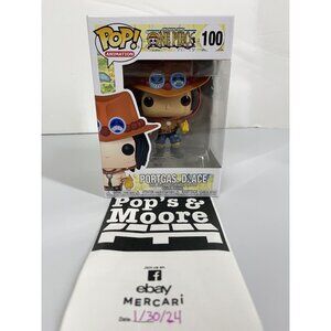 Funko Pop! One Piece: Portgas. D. Ace 100 Vinyl Figure Brand New